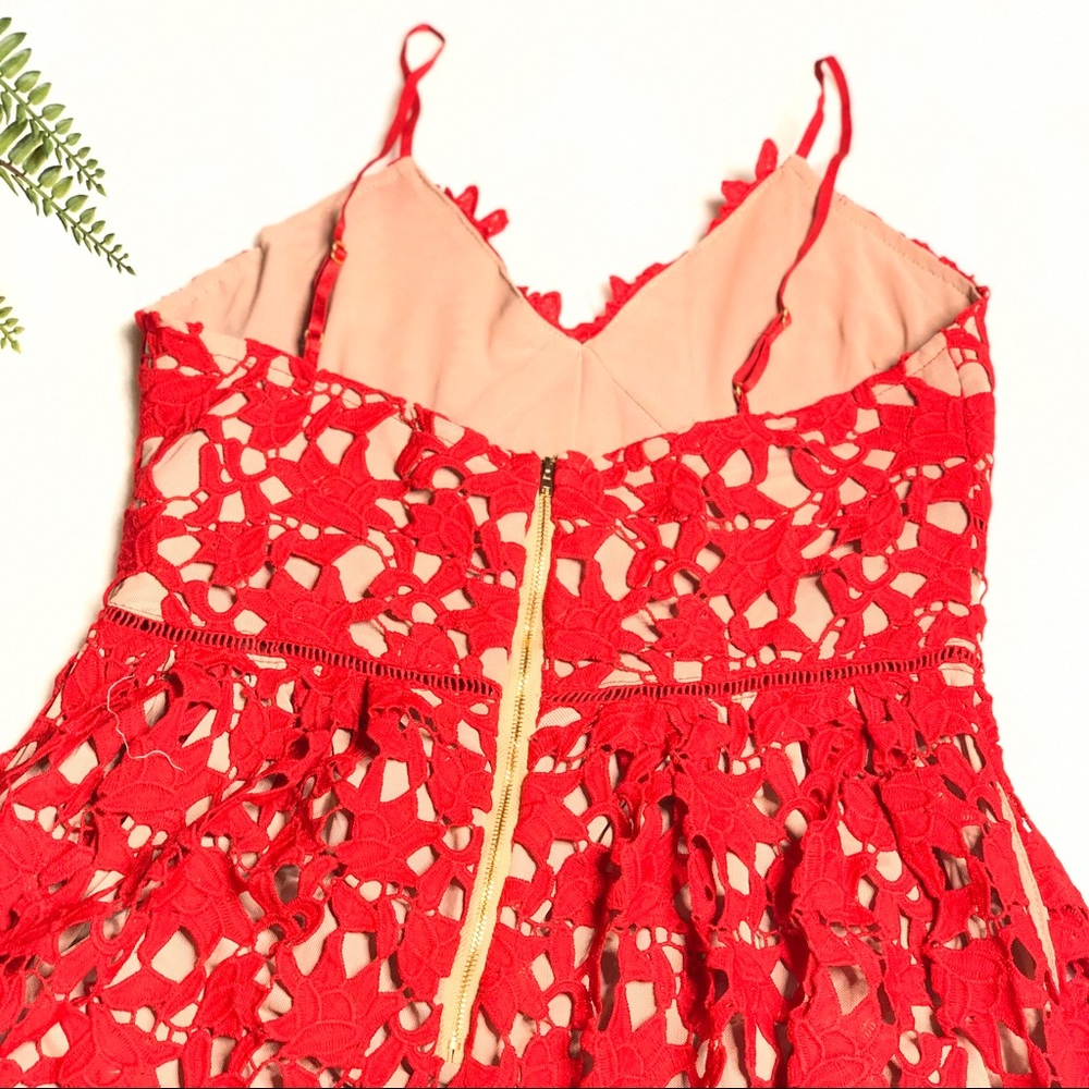 Hollow Out Fit & Flare Cami Midi Dress - Picture 6 of 8